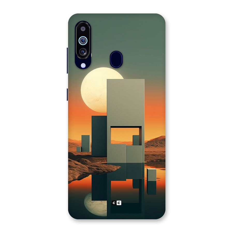 Geometric Sculpture Back Case for Galaxy M40