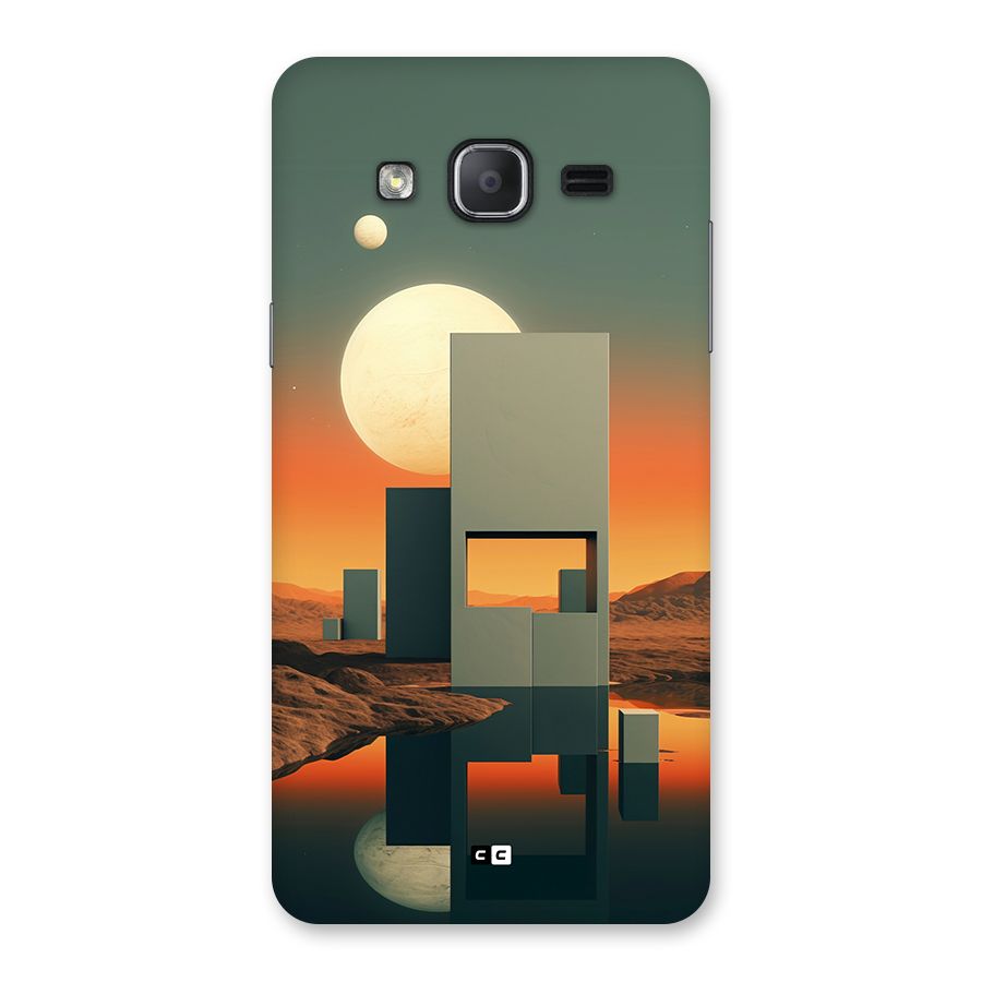 Geometric Sculpture Back Case for Galaxy On7 Pro