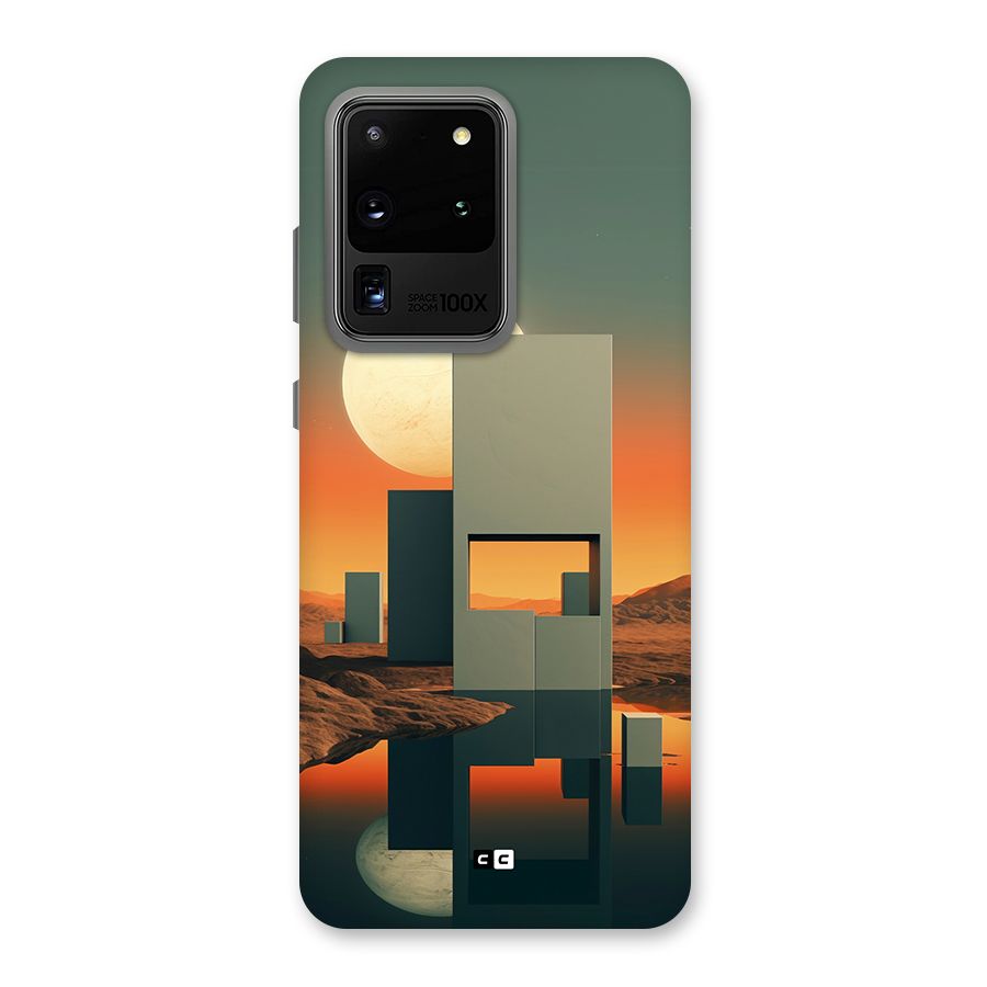 Geometric Sculpture Back Case for Galaxy S20 Ultra
