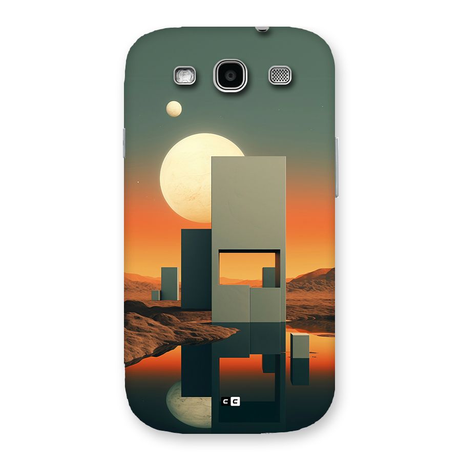 Geometric Sculpture Back Case for Galaxy S3