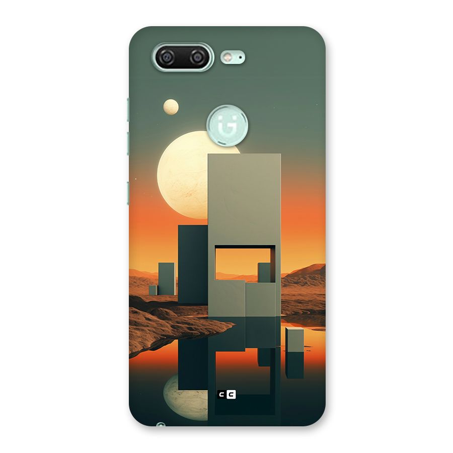 Geometric Sculpture Back Case for Gionee S10