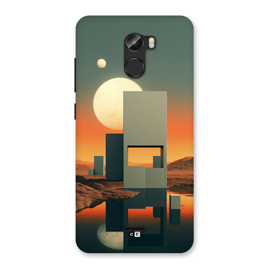 Geometric Sculpture Back Case for Gionee X1