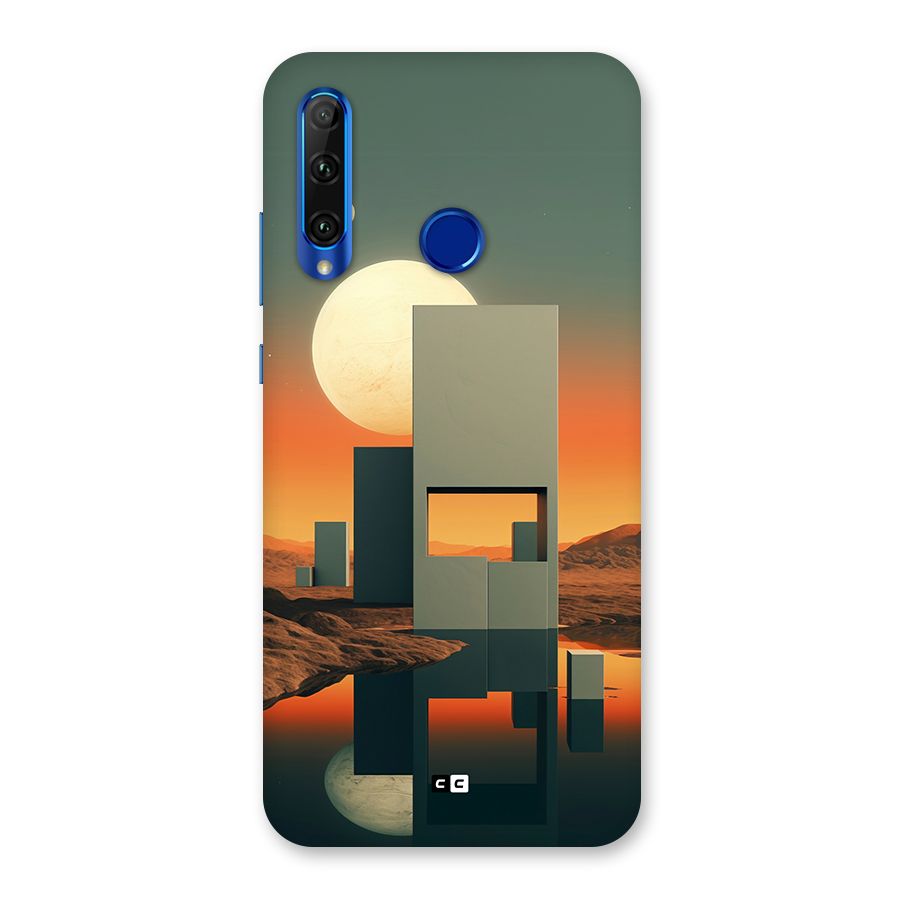 Geometric Sculpture Back Case for Honor 20i