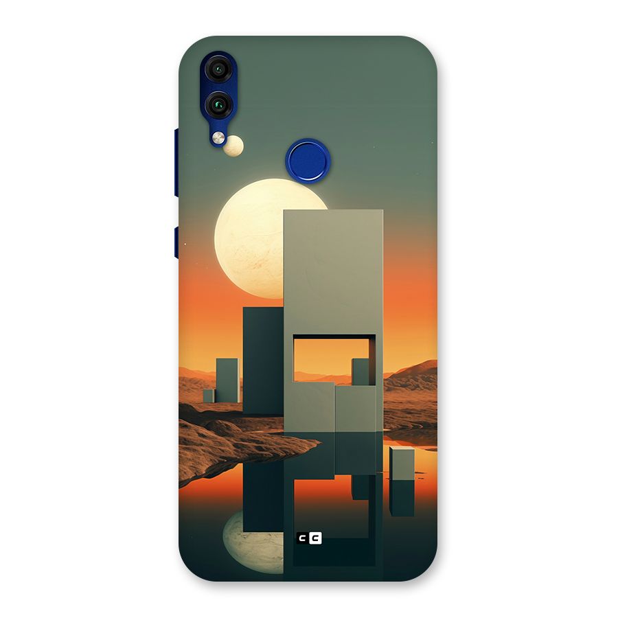 Geometric Sculpture Back Case for Honor 8C