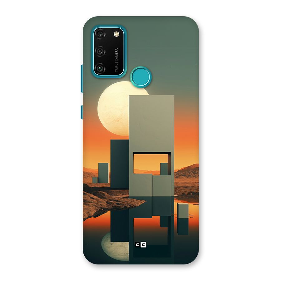 Geometric Sculpture Back Case for Honor 9A