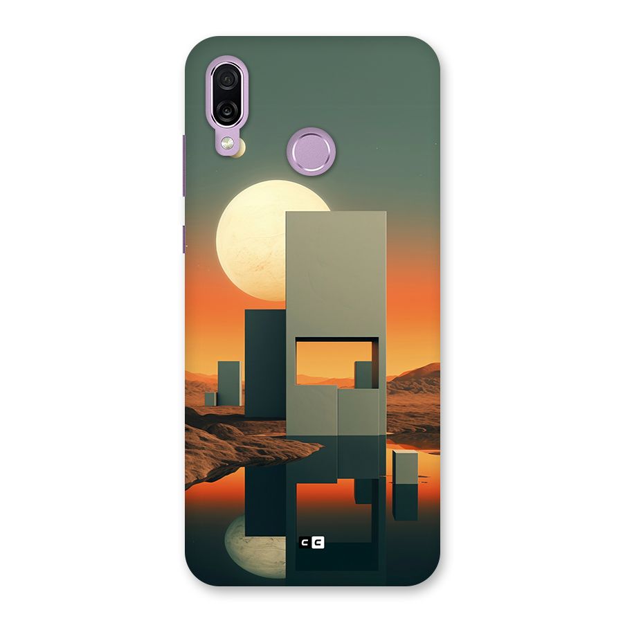 Geometric Sculpture Back Case for Honor Play