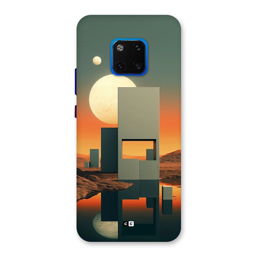 Geometric Sculpture Back Case for Huawei Mate 20 Pro