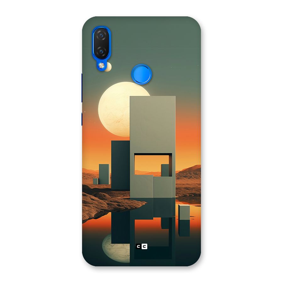 Geometric Sculpture Back Case for Huawei Nova 3i