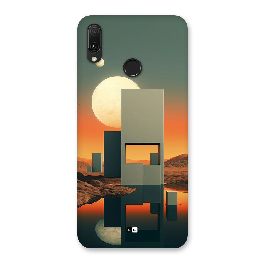 Geometric Sculpture Back Case for Huawei Y9 (2019)