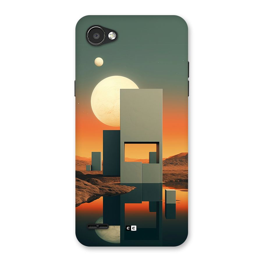 Geometric Sculpture Back Case for LG Q6