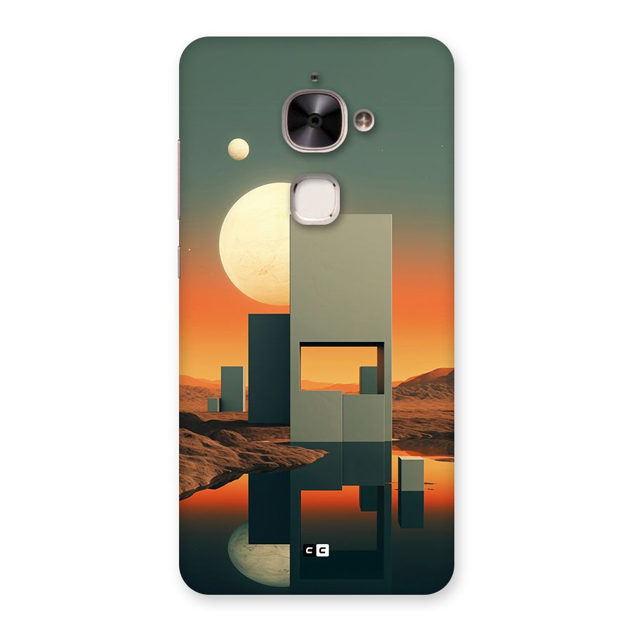 Geometric Sculpture Back Case for Le 2