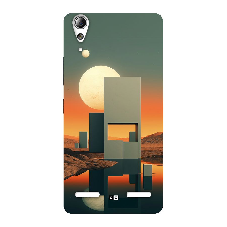 Geometric Sculpture Back Case for Lenovo A6000 Plus
