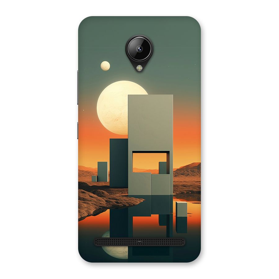 Geometric Sculpture Back Case for Lenovo C2