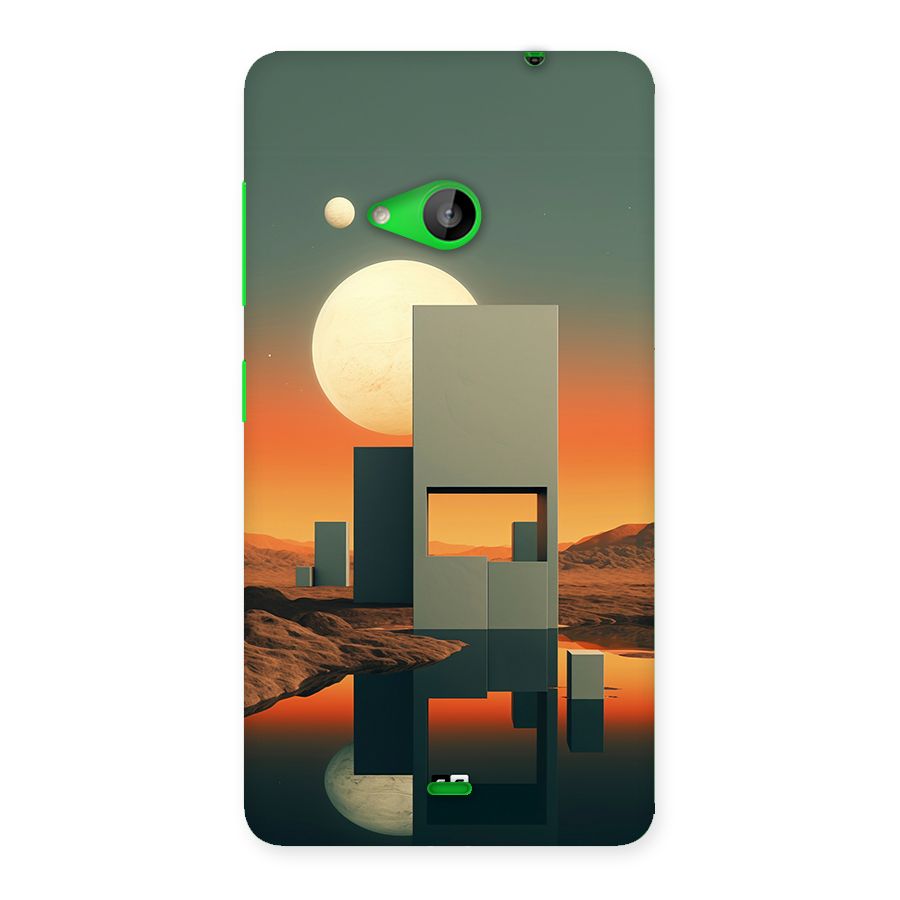 Geometric Sculpture Back Case for Lumia 535