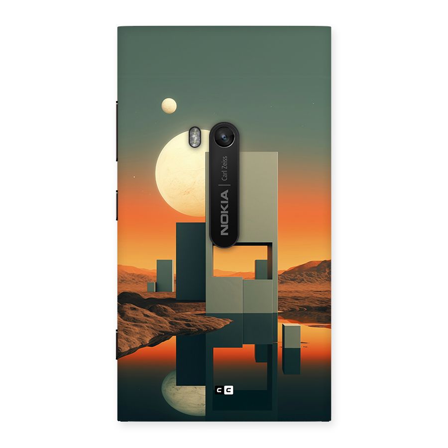 Geometric Sculpture Back Case for Lumia 920