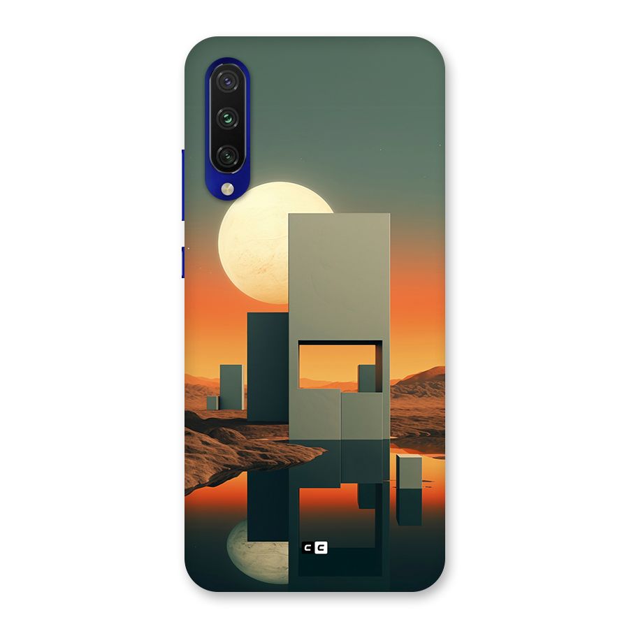 Geometric Sculpture Back Case for Mi A3