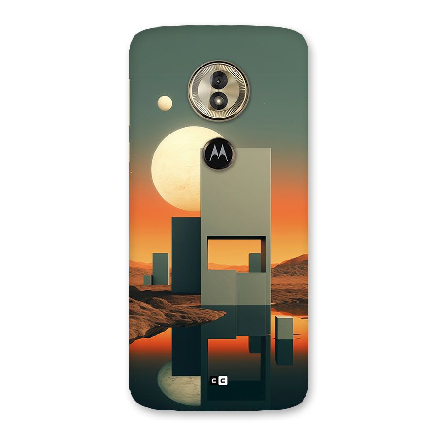 Geometric Sculpture Back Case for Moto G6 Play