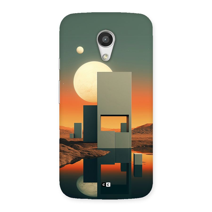 Geometric Sculpture Back Case for Moto G 2nd Gen