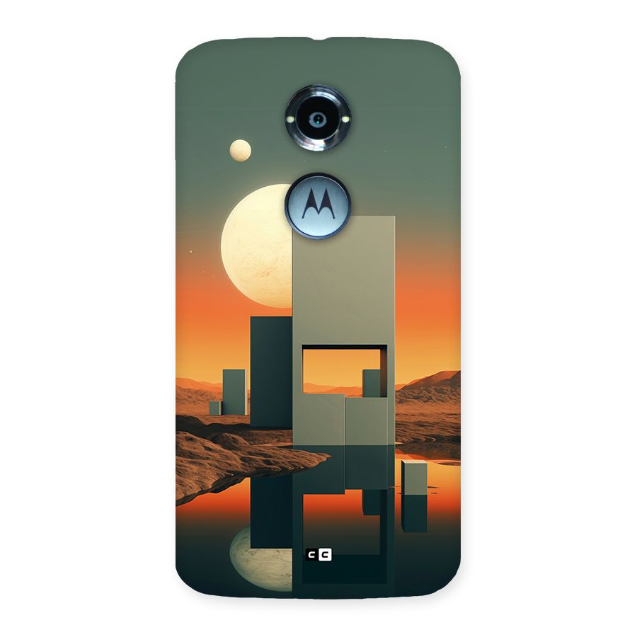 Geometric Sculpture Back Case for Moto X2