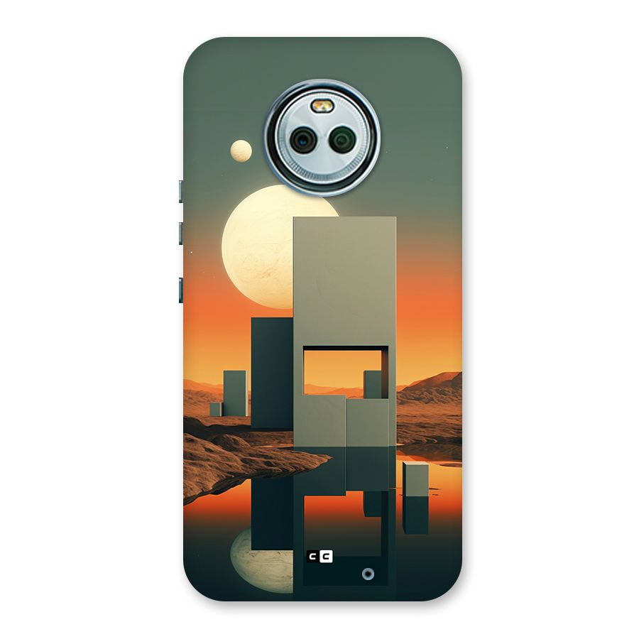 Geometric Sculpture Back Case for Moto X4