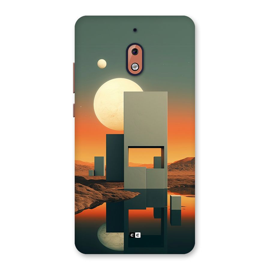 Geometric Sculpture Back Case for Nokia 2.1