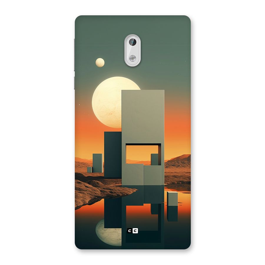 Geometric Sculpture Back Case for Nokia 3