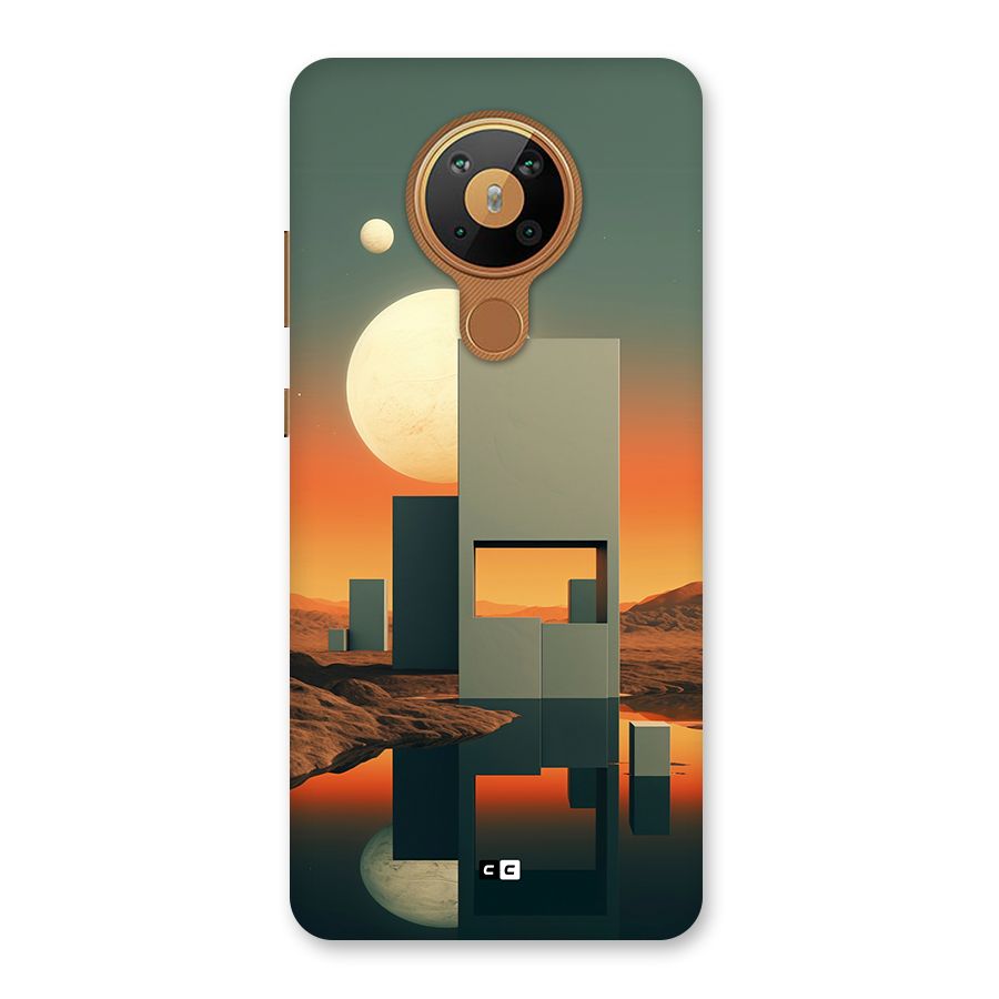Geometric Sculpture Back Case for Nokia 5.3