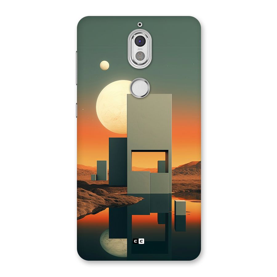 Geometric Sculpture Back Case for Nokia 7