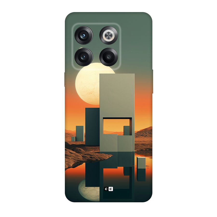 Geometric Sculpture Back Case for OnePlus 10T