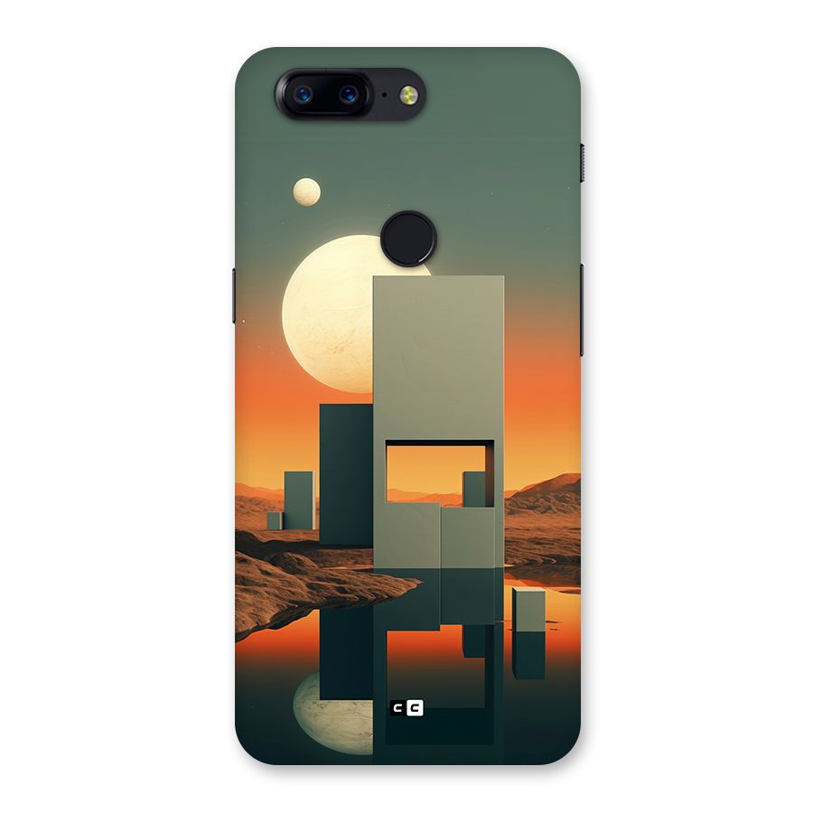 Geometric Sculpture Back Case for OnePlus 5T