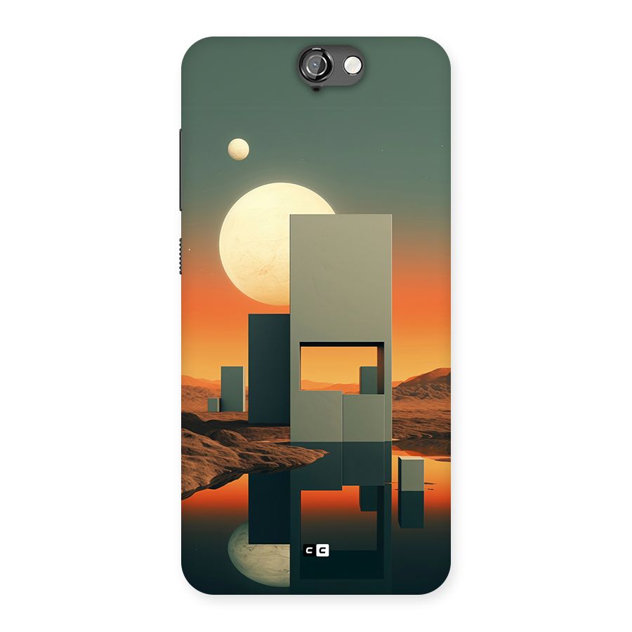Geometric Sculpture Back Case for One A9