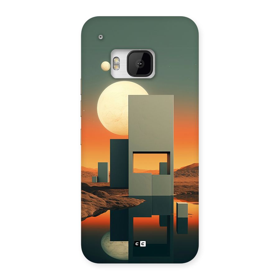 Geometric Sculpture Back Case for One M9