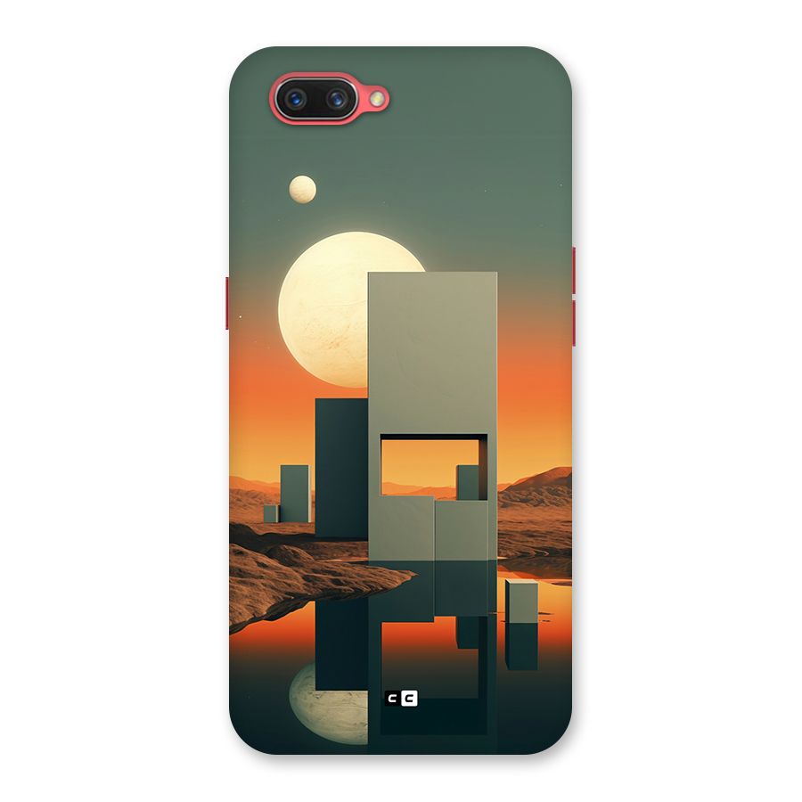 Geometric Sculpture Back Case for Oppo A3s