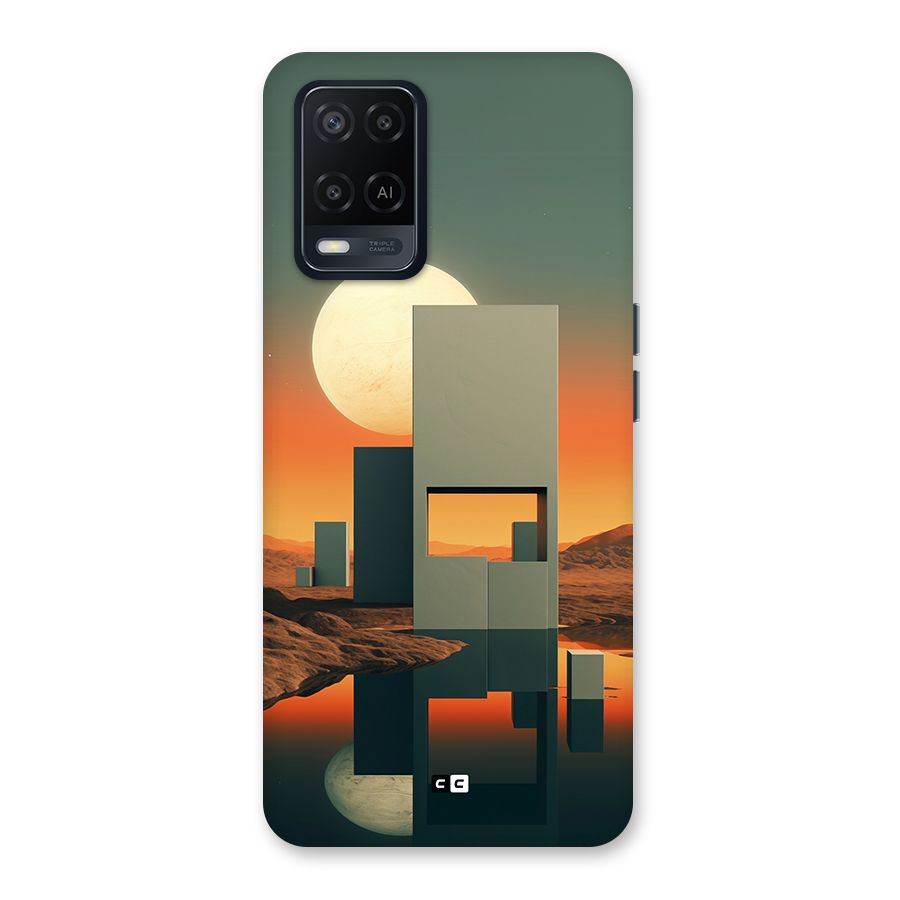 Geometric Sculpture Back Case for Oppo A54