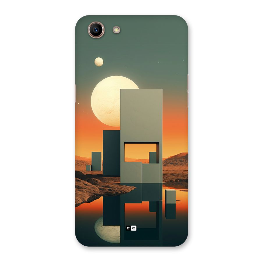 Geometric Sculpture Back Case for Oppo A83 (2018)