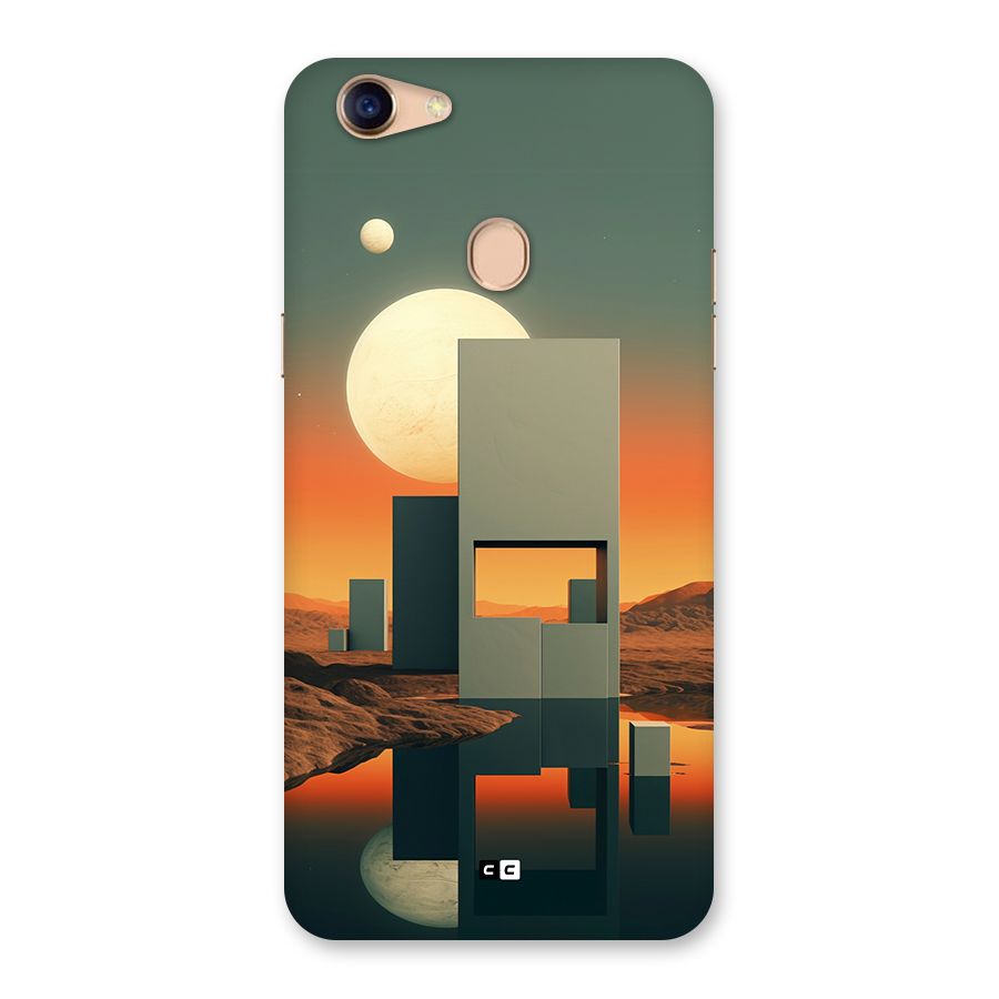 Geometric Sculpture Back Case for Oppo F5 Youth