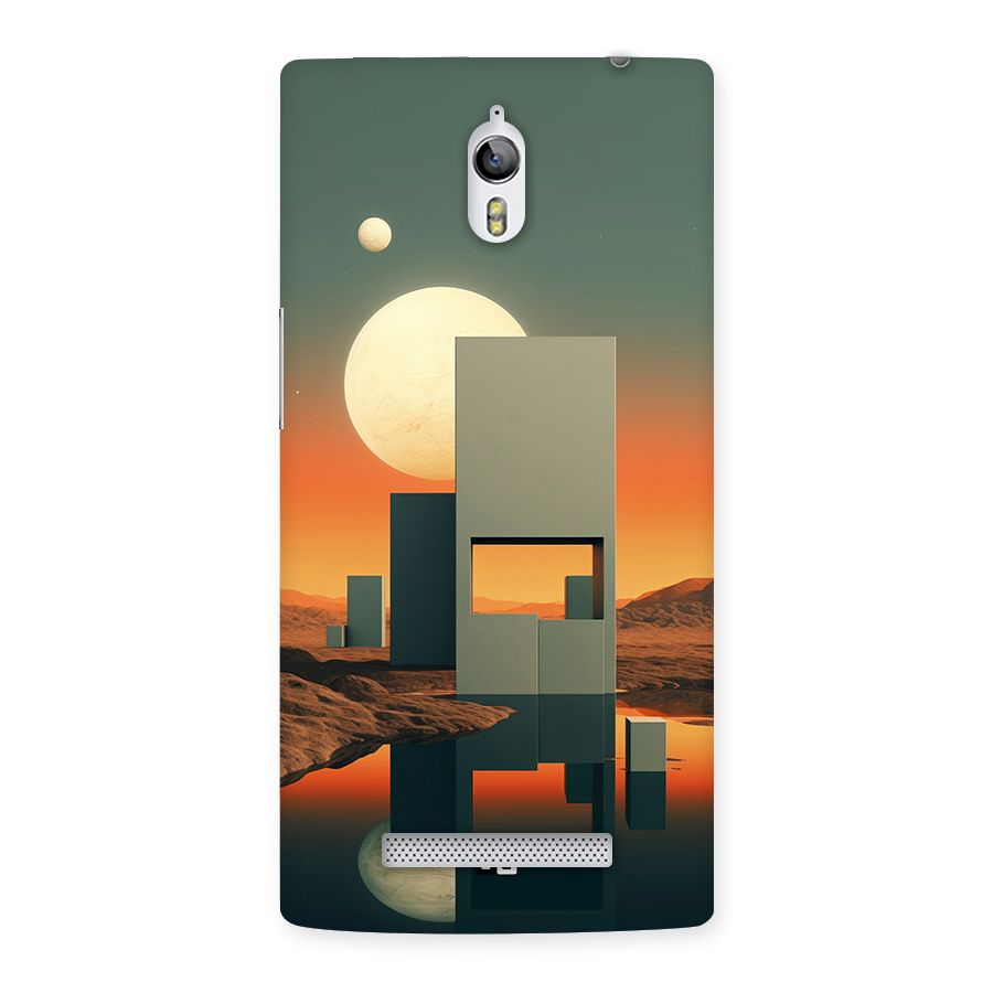 Geometric Sculpture Back Case for Oppo Find 7