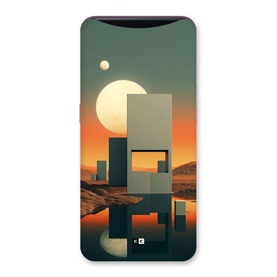 Geometric Sculpture Back Case for Oppo Find X