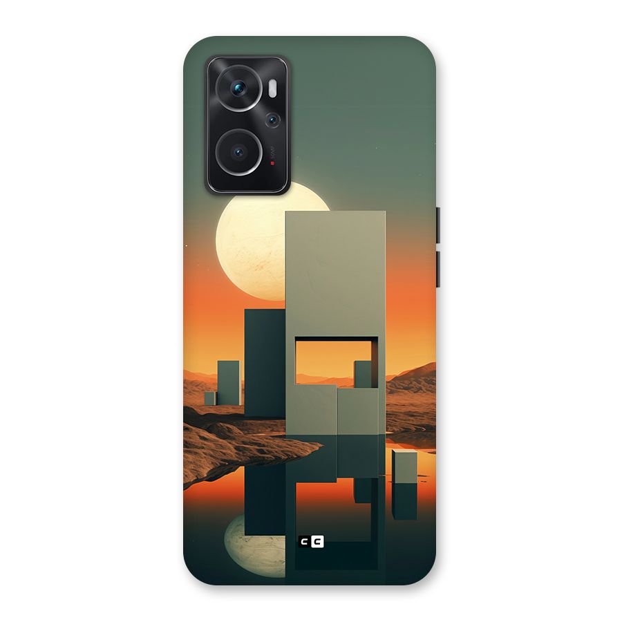 Geometric Sculpture Back Case for Oppo K10 4G