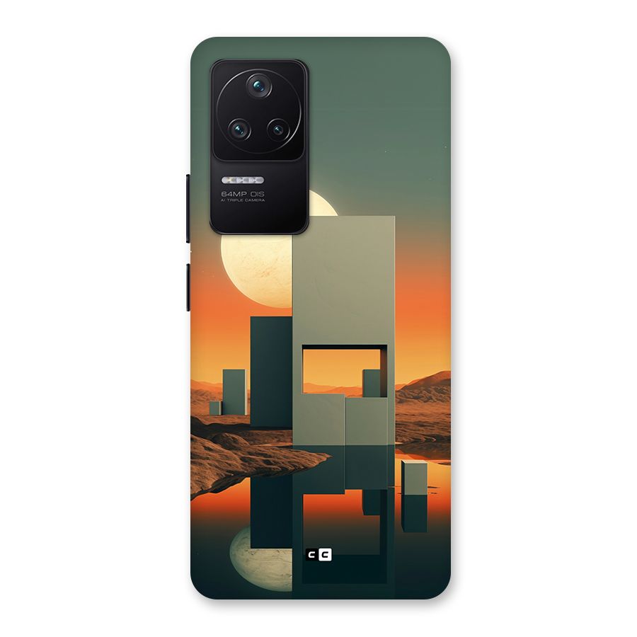 Geometric Sculpture Back Case for Poco F4 5G