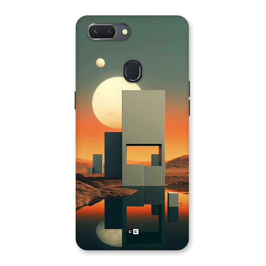 Geometric Sculpture Back Case for Realme 2