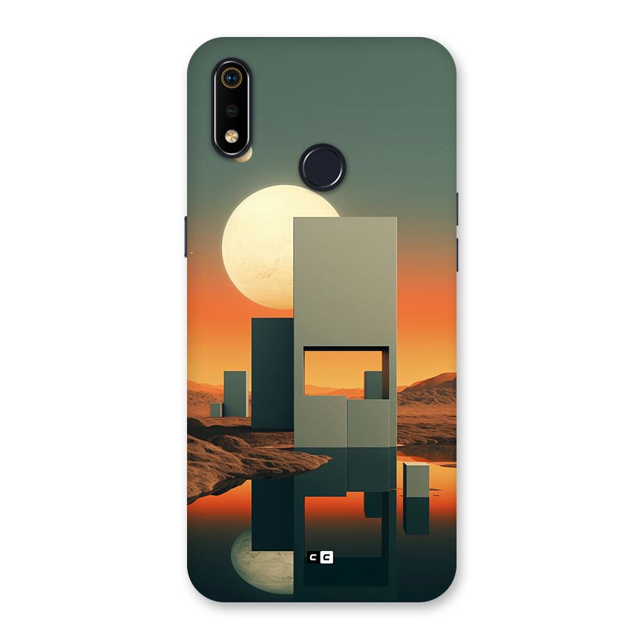 Geometric Sculpture Back Case for Realme 3i