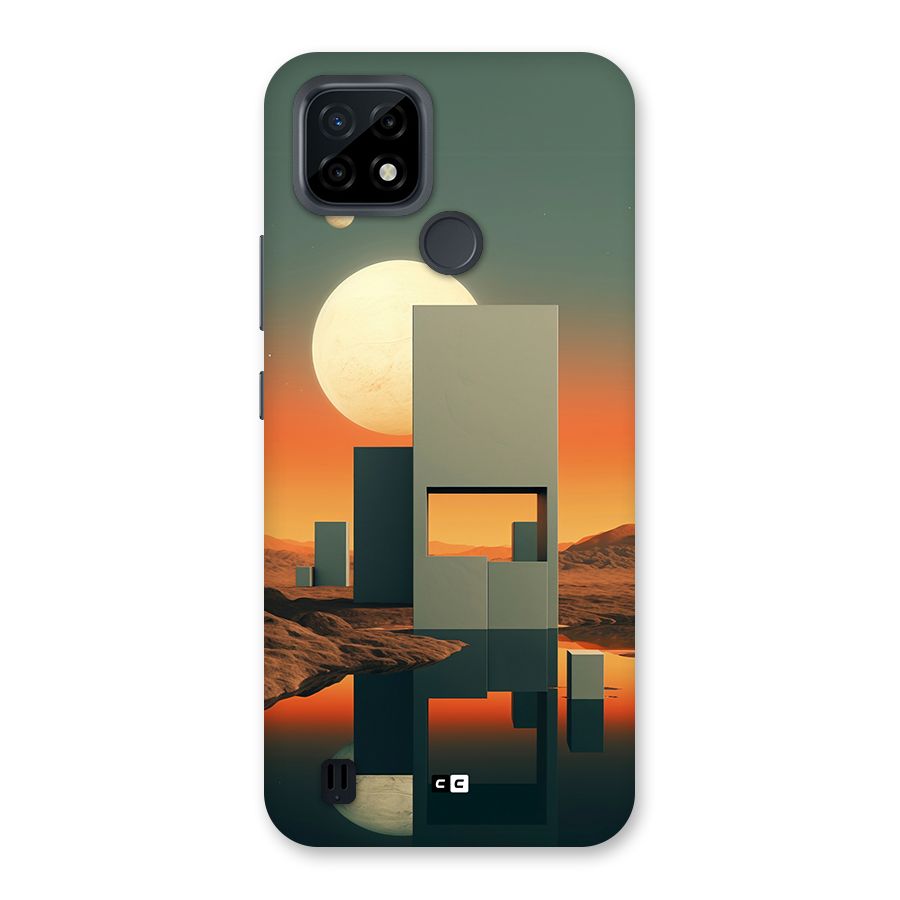 Geometric Sculpture Back Case for Realme C21