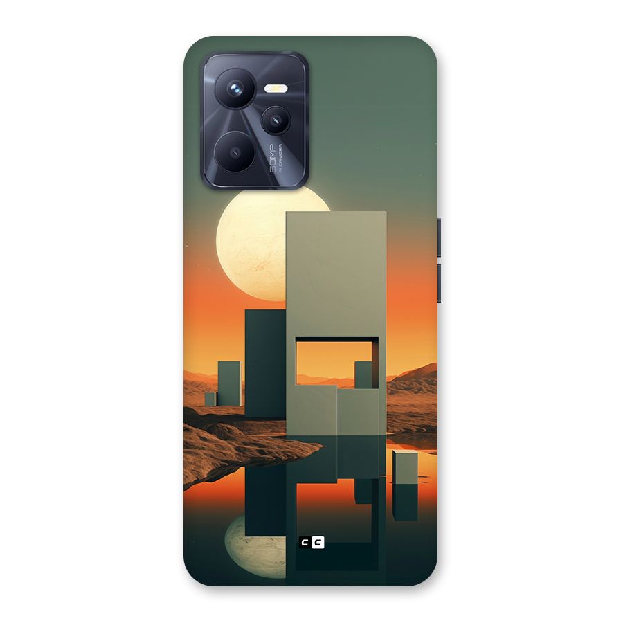 Geometric Sculpture Back Case for Realme C35