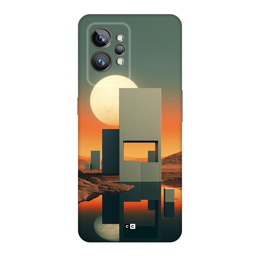 Geometric Sculpture Back Case for Realme GT2 Pro