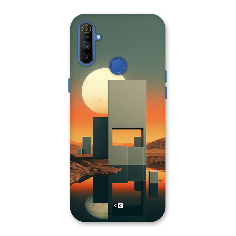 Geometric Sculpture Back Case for Realme Narzo 10A