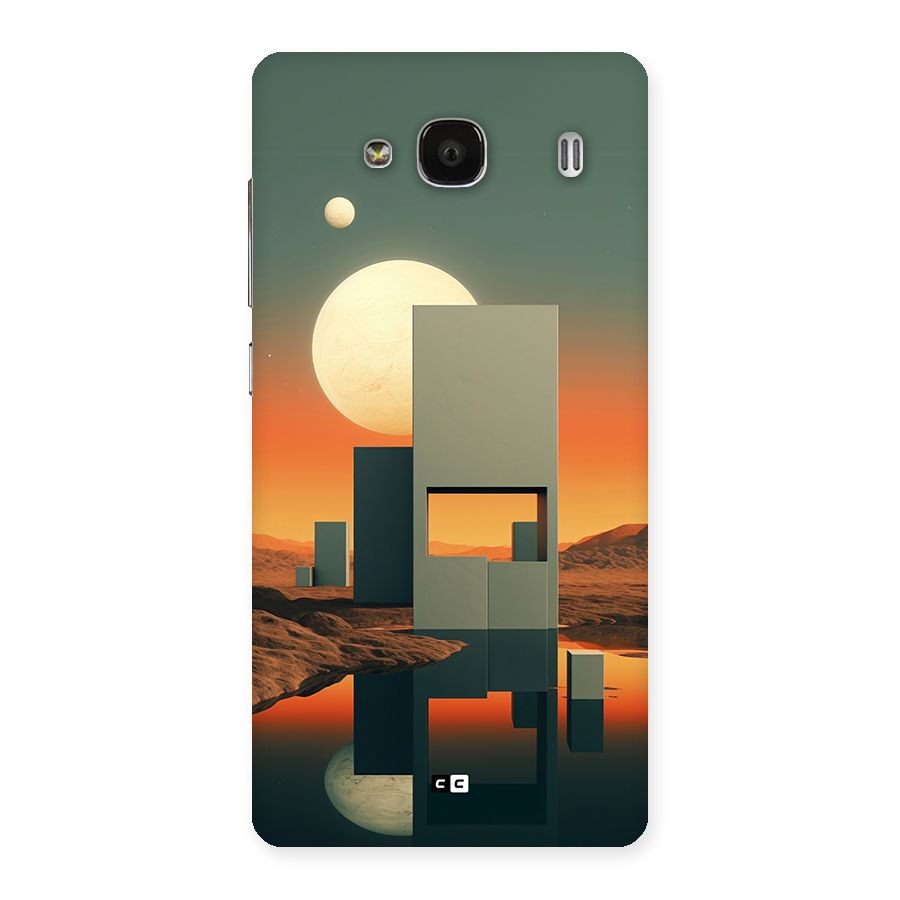 Geometric Sculpture Back Case for Redmi 2