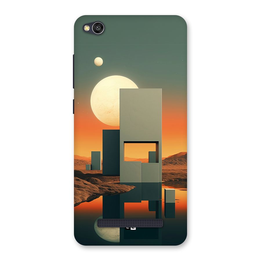 Geometric Sculpture Back Case for Redmi 4A
