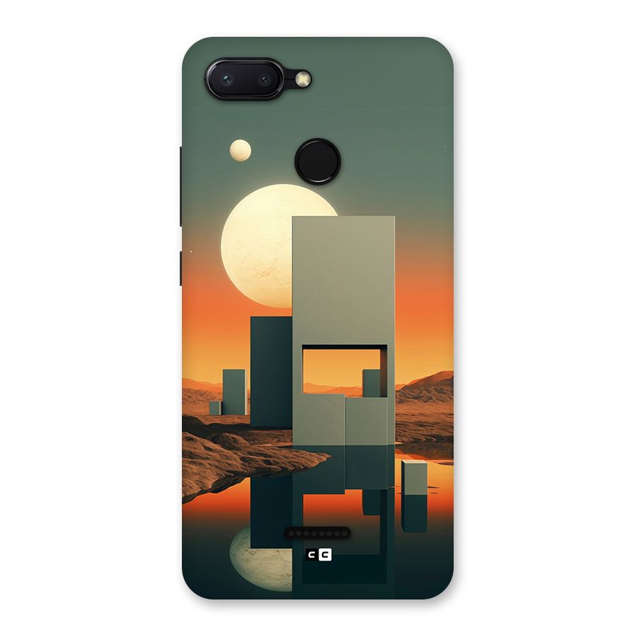 Geometric Sculpture Back Case for Redmi 6