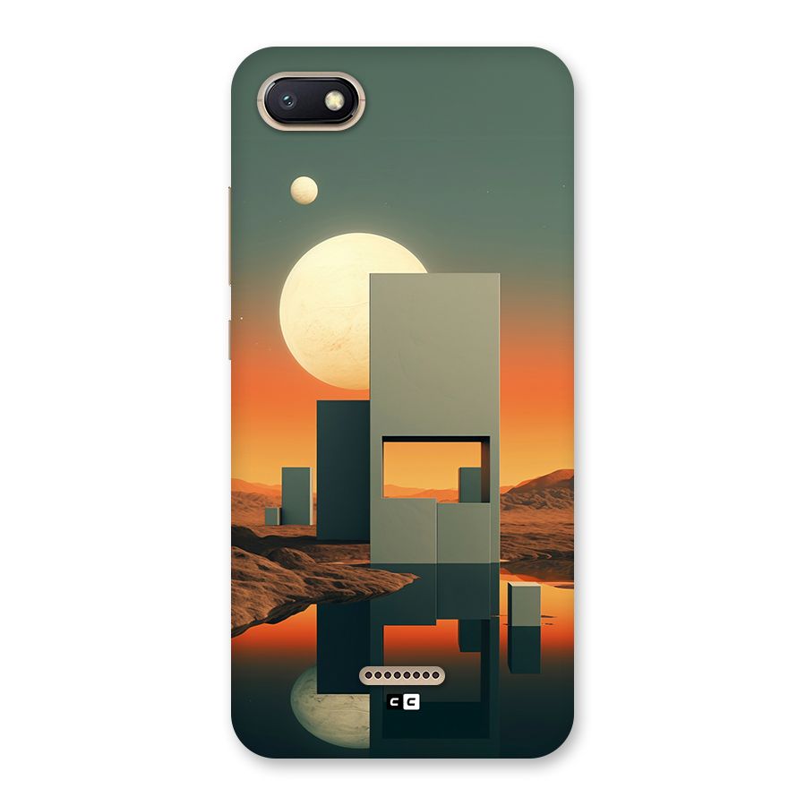 Geometric Sculpture Back Case for Redmi 6A
